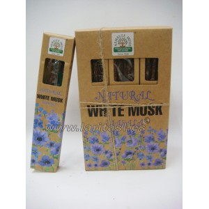 Incenso Orkay Namaste India Natural White Musk (12x33gr)